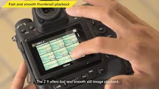 Nikon Z 9: Fast and Smooth Playback