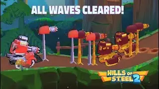 Hills Of Steel 2 : TRI-GATLYN CLEARED ALL WAVES