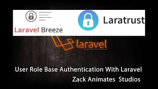 Laravel Breeze With Authentication  Using Laratrust