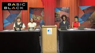 Boston Debate League inside GBH studios for Basic Black