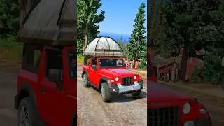 Thar Save Bus in Mountains #shorts #youtubeshorts #viral #thar