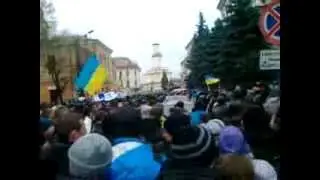 Івано-Франківськ - за Європу (Євромайдан - 26.11.2013)