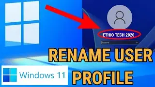 How to Change User Name of Account in Windows 11