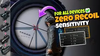 2024 World Best Sensitivity Settings 🔥 For All Mobile Non Gyro And Gyroscope ✅ | PUBG/BGMI