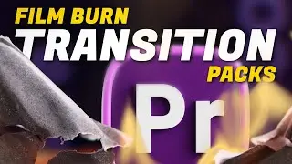 5 Film Burn Transitions Packs For Premiere Pro