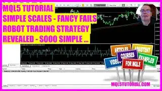 MQL5 TUTORIAL - Simple Scales Fancy Fails ( Simple Robot Trading Strategy Revealed)