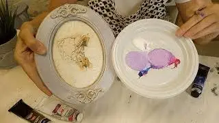 Цвета "Лаванда" и "сирень"   учимся намешивать винтажные оттенки