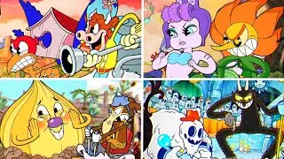 Cuphead + DLC - Top 10 Co-op Boss Fights (PART 3)