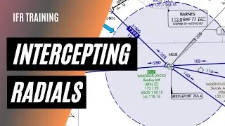 Using Cross Radials in IFR | No Voice Over | Fly Along With Us