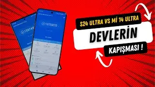 Galaxy S24 Ultra vs Xiaomi 14 Ultra Hız Testi | AnTuTu, Geekbench, Genshin Impact 🔥