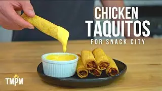 Meal Prep these Chicken Taquitos for Snack Time