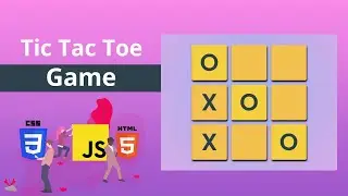 Tic Tac Toe Game Using HTML CSS and JavaScript