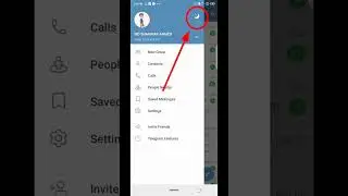 How to Turn On Dark Mode in Telegram App 2023 | Dark Theme Telegram Android | 