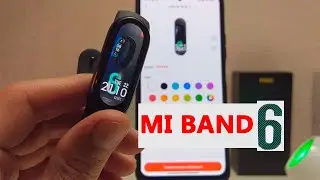 Xiaomi Mi Band 6 Как установить фото - делаем СВОЙ ЦИФЕРБЛАТ