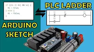 #1 Introduction to Arduino Sketch ⇌ PLC Ladder Programming