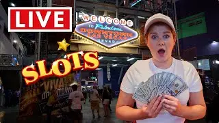 🔴 LIVE Risking it ALL on Slots Gambling in Las Vegas! 🎰