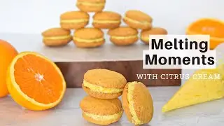 Melting Moments with Citrus Cream - @palatesdesire