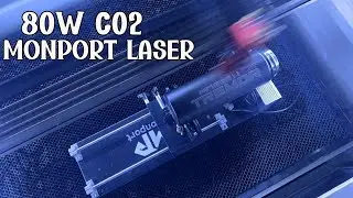 Making a Laser Engraved Tumbler Bottle with Monport 80w c02 Laser