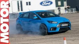 Ford Focus RS Drift Mode demonstration | MOTOR