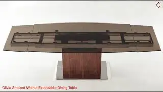 Instruction: Casabianca Home Olivia Extendable Dining Table