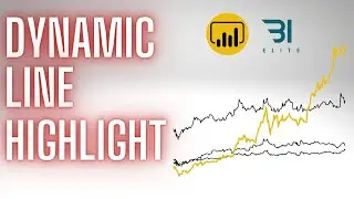 Dynamically Highlight Line Chart Series in Power BI