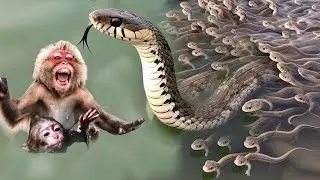 Brutal Encounter! What Will Happen When Animals Are Attacked With Venom By 100 Snakes?