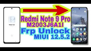 redmi note 9 pro frp bypass Miui 12