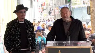 Dick Wolf speech at Ice-Ts Hollywood Walk of Fame Star Ceremony