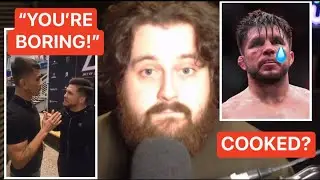 THE MMA GURU REACTS TO HENRY CEJUDO CONFRONTING MARIO BAUTISTA FOR BEING BORING?