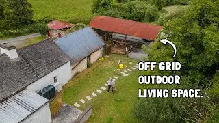 Full transformation of abandoned barn to off grid Irish homestead. (Cottage renovation - Ireland)