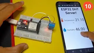 ESP32 DHT Web Server Project