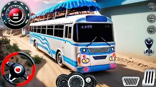 Indian Bus Driver Simulator 2024 - Mobile First Bus Transporter Driving - Android GamePlay #2