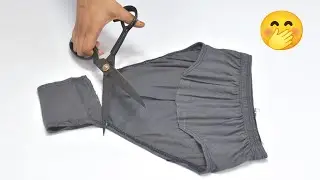 Transformation Idea From Old Underwear Awesome Works In 5 Minutes ll Luxury From Simple Underwear