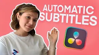 How to Add Subtitles to Davinci Resolve 17 (Automatic Subtitles)