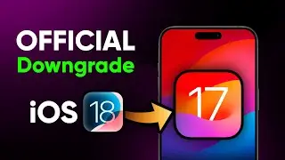 How to Downgrade iOS 18 to 17: iPhone 15 Plus (Official Method)