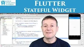 Flutter creating Stateful Widget