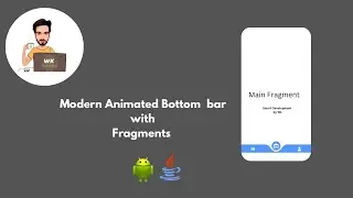 Meow Bottom Navigation With Fragments in android studio Java