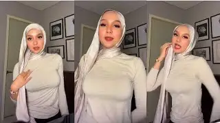 DAILY VLOG AWEK TUDUNG MELAYU CANTIK LIVE HOT BARBAR