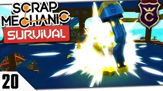 СЕКРЕТ СЕКРЕТНОГО ГОРОДА РОБОТОВ #20 Scrap Mechanic Survival