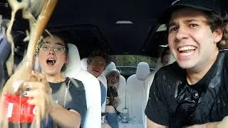 COCA COLA VS MENTOS INSIDE CAR!!