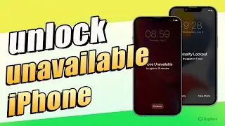 Unlock iPhone without iTunes | iPhone Unavailable, Security Lockou | From iPhone 8 to iPhone 13