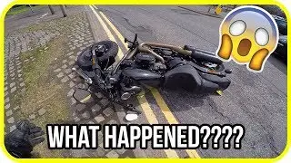 Youtuber hits pothole and crashes brand new Harley-Davidson motorcycle