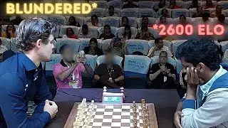 Magnus Carlsen's SHOCKING Blunder Against 2600 ELO!