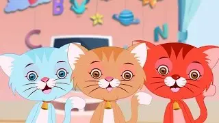 Three Little Kittens | Kindergarten Nursery Rhymes For Toddlers | Cartoons For Children by Kids Tv