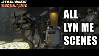 All Lyn Me Scenes in Star Wars: Demolition (PS1)