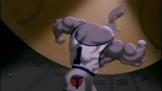 Muscle Cartoon Clip - Space Jam