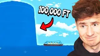 I BROKE The Floating Sandbox!