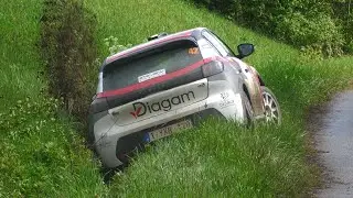 Rallye de Wallonie 2024 - CRASH, MISTAKES, JUMPS + ACTION