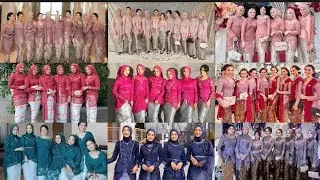 Tren Warna dan Model Baju Kebaya Couple untuk Pesta 2024