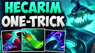 INSANE HECARIM SOLO CARRY BY A CHALLENGER HECARIM ONE-TRICK! | HECARIM JUNGLE GAMEPLAY | 14.14 S14